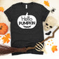 Hello Pumpkin Face | Youth Graphic Short Sleeve Tee