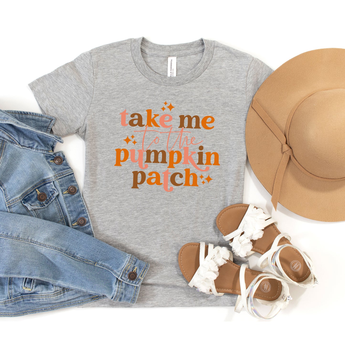 Pumpkin Patch Stars | Toddler Graphic Short Sleeve Tee