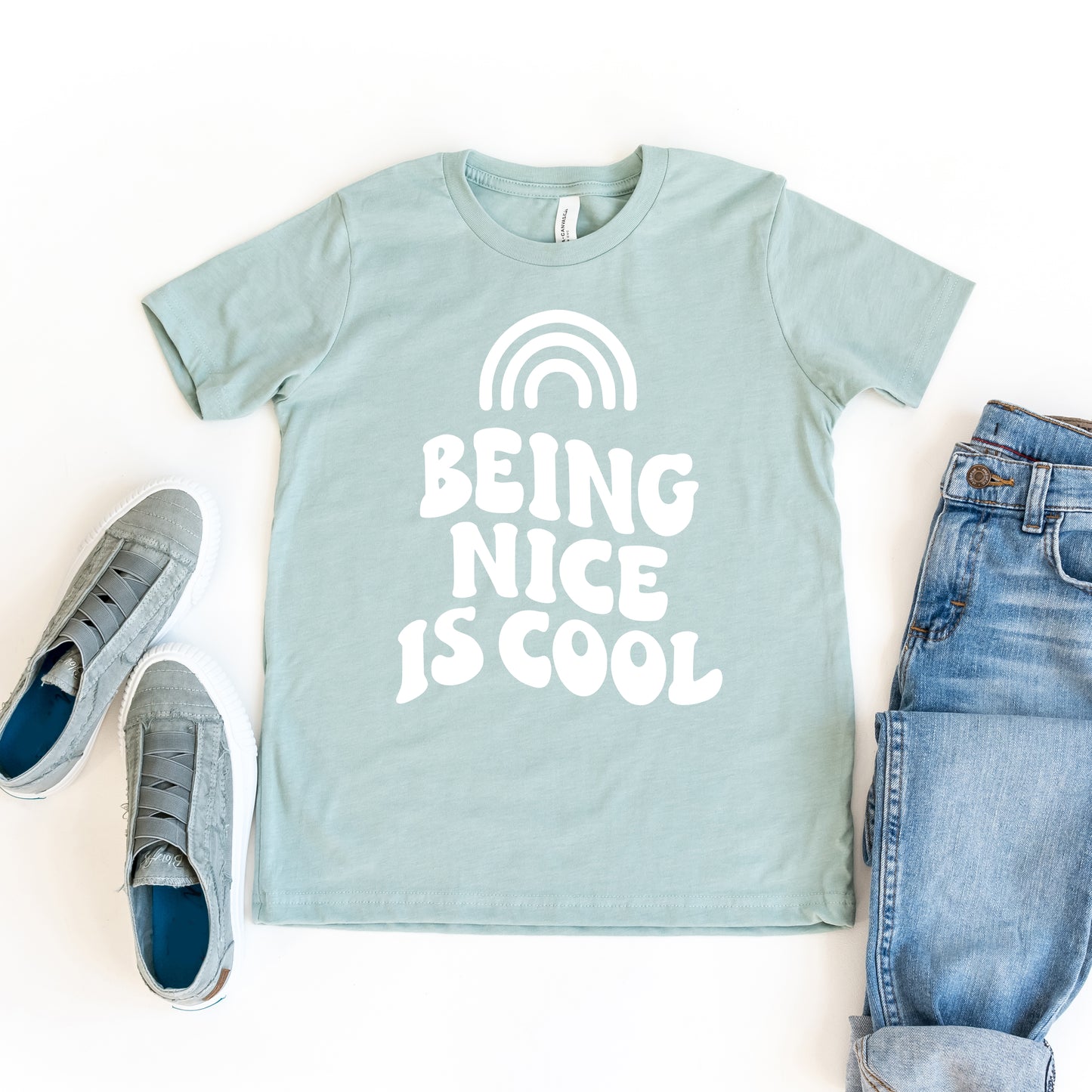 Being Nice Is Cool | Youth Short Sleeve Crew Neck