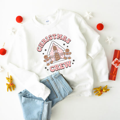 Christmas Gingerbread Crew | Youth Graphic Sweatshirt