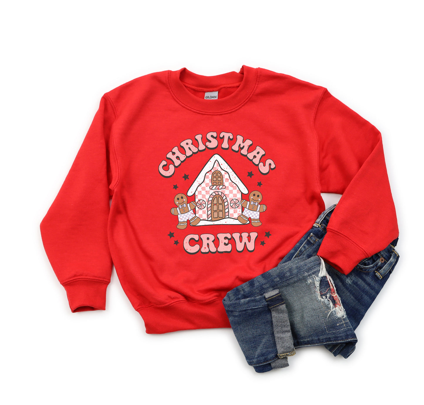 Christmas Gingerbread Crew | Youth Sweatshirt