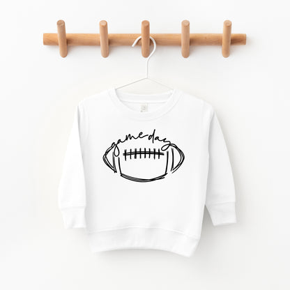 Football Game Day | Toddler Graphic Sweatshirt