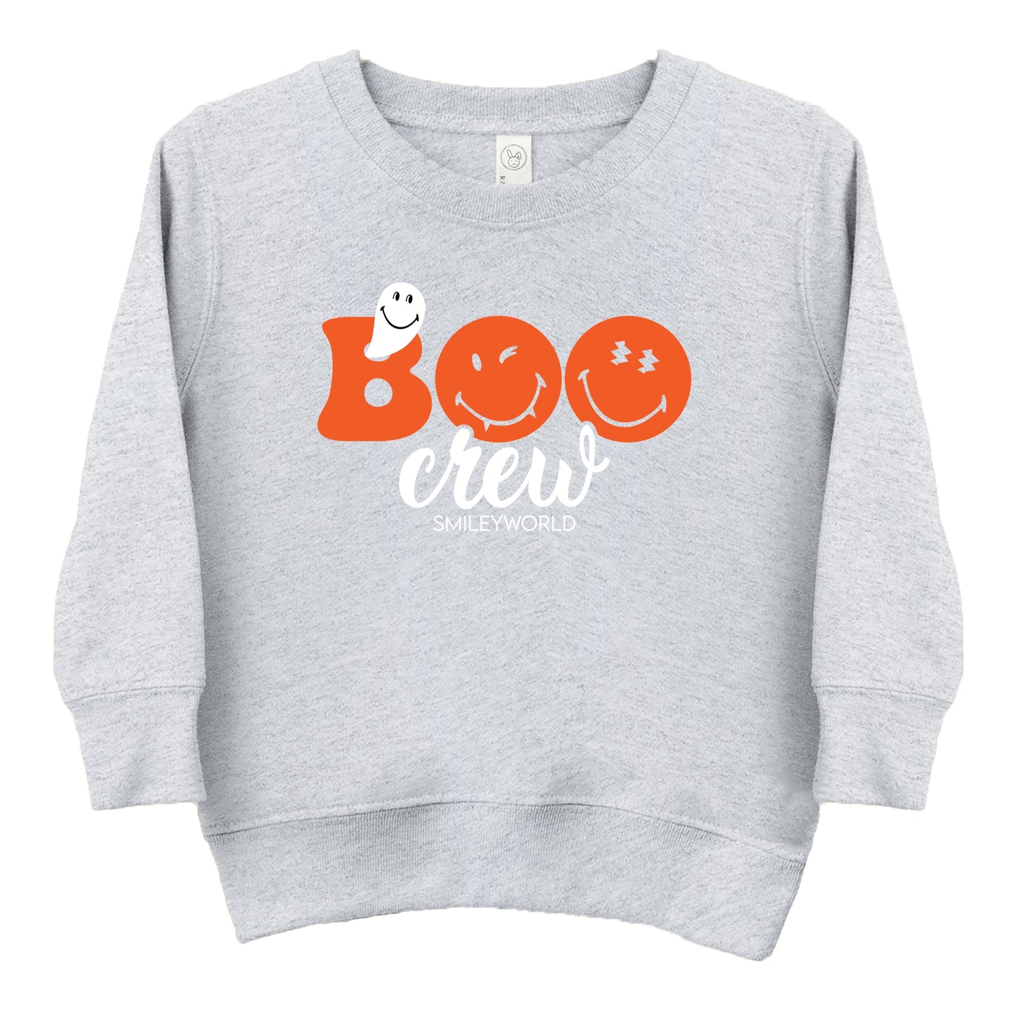 SmileyWorld Boo Crew - Toddler Graphic Sweatshirt and Youth Graphic Sweatshirt