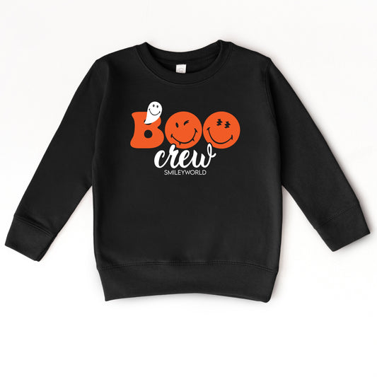 SmileyWorld Boo Crew - Toddler Graphic Sweatshirt and Youth Graphic Sweatshirt