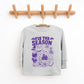 SmileyWorld Tis The Season Halloween - Toddler Long Sleeve Graphic Tee and Youth Long Sleeve Graphic T-Shirt