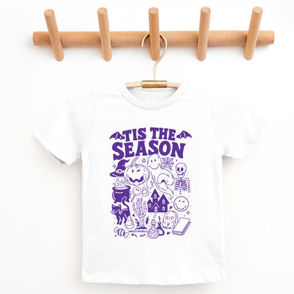 SmileyWorld Tis The Season Halloween - Youth Short Sleeve Graphic T-Shirt and Toddler Short Sleeve Graphic T-Shirt