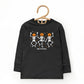 SmileyWorld Dancing Skeleton Pumpkins - Toddler Long Sleeve Graphic Tee and Youth Long Sleeve Graphic T-Shirt