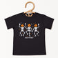 SmileyWorld Dancing Skeleton Pumpkins - Youth Short Sleeve Graphic T-Shirt and Toddler Short Sleeve Graphic T-Shirt
