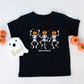 SmileyWorld Dancing Skeleton Pumpkins - Youth Short Sleeve Graphic T-Shirt and Toddler Short Sleeve Graphic T-Shirt