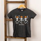 SmileyWorld Dancing Skeleton Pumpkins - Youth Short Sleeve Graphic T-Shirt and Toddler Short Sleeve Graphic T-Shirt