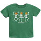 SmileyWorld Dancing Skeleton Pumpkins - Youth Short Sleeve Graphic T-Shirt and Toddler Short Sleeve Graphic T-Shirt