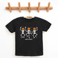 SmileyWorld Dancing Skeleton Pumpkins - Youth Short Sleeve Graphic T-Shirt and Toddler Short Sleeve Graphic T-Shirt