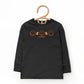 SmileyWorld Candy Corn Outlines - Toddler Long Sleeve Graphic Tee and Youth Long Sleeve Graphic T-Shirt