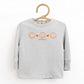 SmileyWorld Candy Corn Outlines - Toddler Long Sleeve Graphic Tee and Youth Long Sleeve Graphic T-Shirt