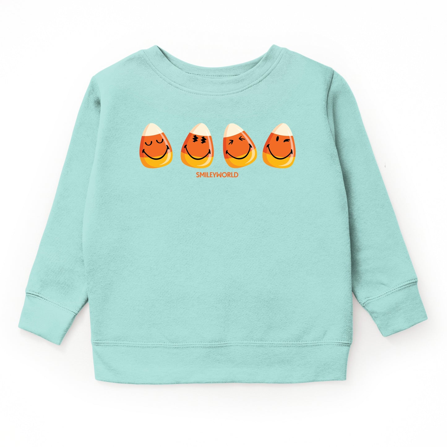 SmileyWorld Candy Corn Smiles - Toddler Graphic Sweatshirt and Youth Graphic Sweatshirt