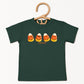 SmileyWorld Candy Corn Smiles - Youth Short Sleeve Graphic T-Shirt and Toddler Short Sleeve Graphic T-Shirt