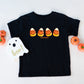SmileyWorld Candy Corn Smiles - Youth Short Sleeve Graphic T-Shirt and Toddler Short Sleeve Graphic T-Shirt