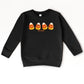 SmileyWorld Candy Corn Smiles - Toddler Graphic Sweatshirt and Youth Graphic Sweatshirt