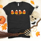 SmileyWorld Candy Corn Smiles - Youth Short Sleeve Graphic T-Shirt and Toddler Short Sleeve Graphic T-Shirt