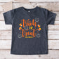 SmileyWorld Trick or Treat Candy - Youth Short Sleeve Graphic T-Shirt and Toddler Short Sleeve Graphic T-Shirt