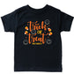 SmileyWorld Trick or Treat Candy - Youth Short Sleeve Graphic T-Shirt and Toddler Short Sleeve Graphic T-Shirt