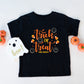 SmileyWorld Trick or Treat Candy - Youth Short Sleeve Graphic T-Shirt and Toddler Short Sleeve Graphic T-Shirt