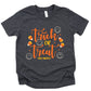 SmileyWorld Trick or Treat Candy - Youth Short Sleeve Graphic T-Shirt and Toddler Short Sleeve Graphic T-Shirt