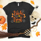 SmileyWorld Trick or Treat Candy - Youth Short Sleeve Graphic T-Shirt and Toddler Short Sleeve Graphic T-Shirt