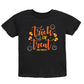 SmileyWorld Trick or Treat Candy - Youth Short Sleeve Graphic T-Shirt and Toddler Short Sleeve Graphic T-Shirt