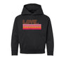 Retro Love Stripes | Youth Graphic Hoodie