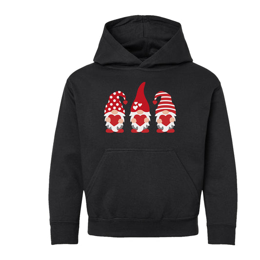 Valentine's Gnomes | Youth Graphic Hoodie