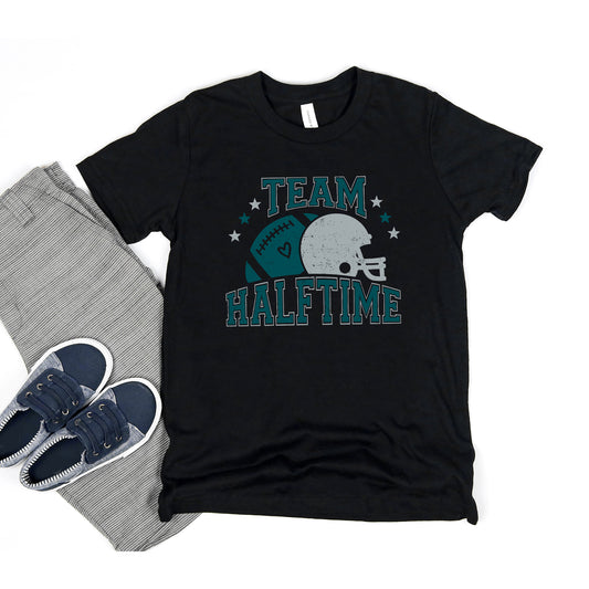 Team Halftime Distressed - Green | Toddler Graphic Short Sleeve Tee