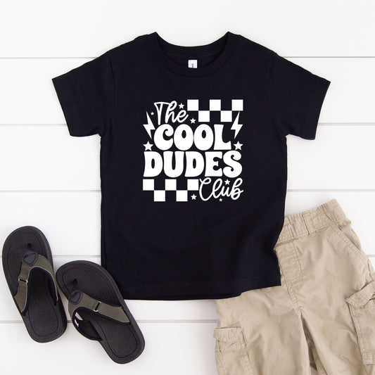 Cool Dudes Club | Toddler Graphic Short Sleeve Tee