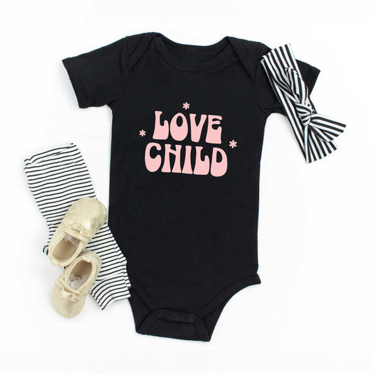 Love Child | Baby Graphic Short Sleeve Onesie