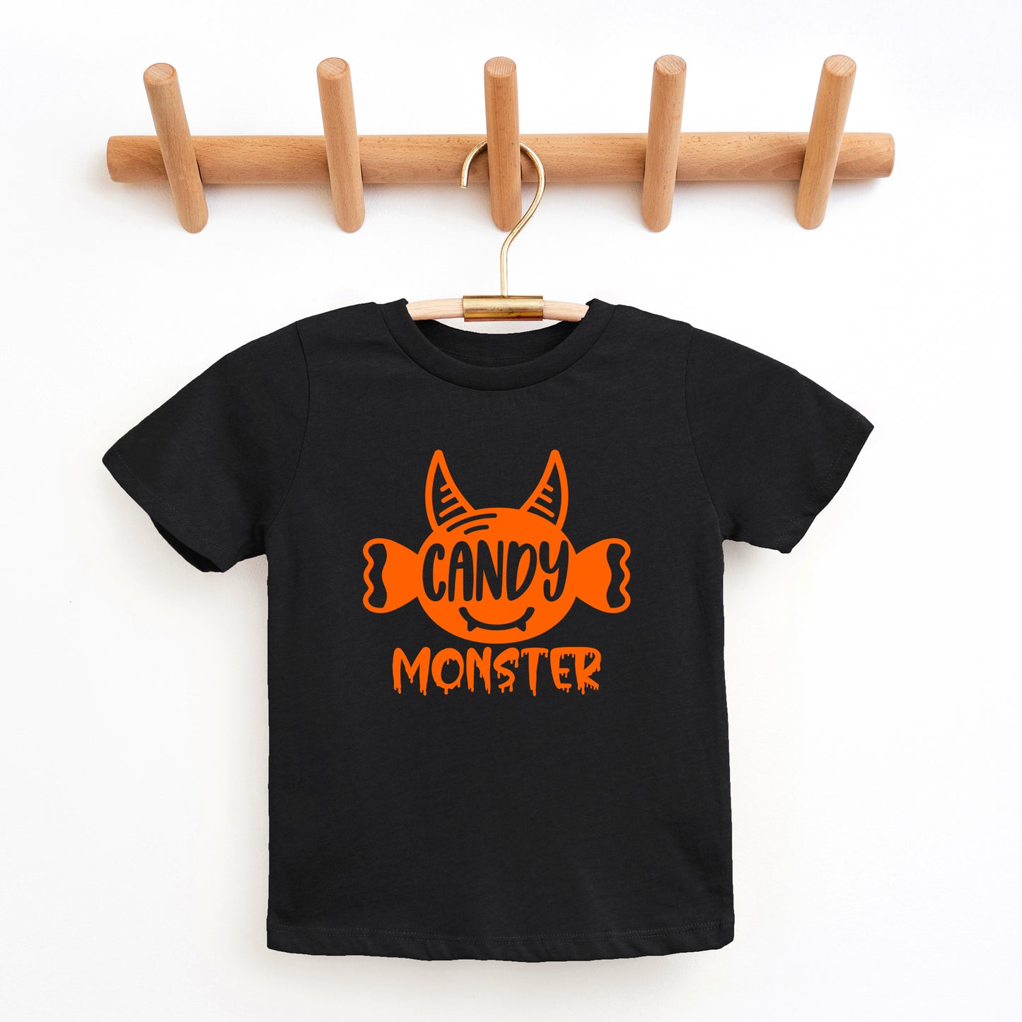 Candy Monster Horns | Youth Graphic Short Sleeve Tee