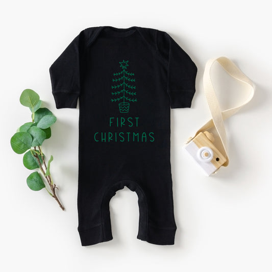 First Christmas Tree | Baby Graphic Romper