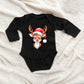 Cute Reindeer Head | Baby Graphic Long Sleeve Onesie