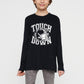 Touchdown Helmet | Youth Graphic Long Sleeve Tee