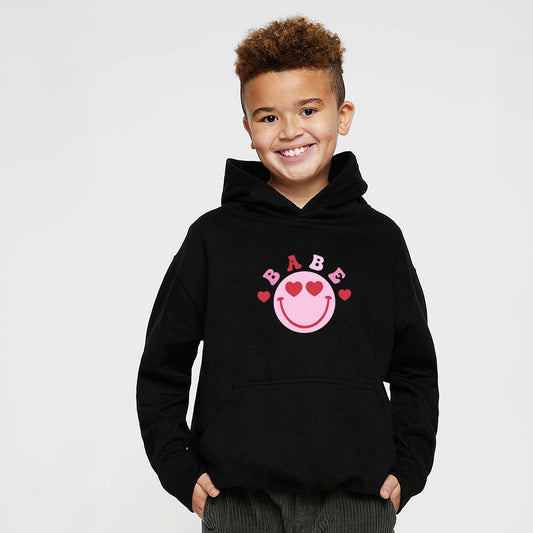 Babe Smile | Youth Graphic Hoodie