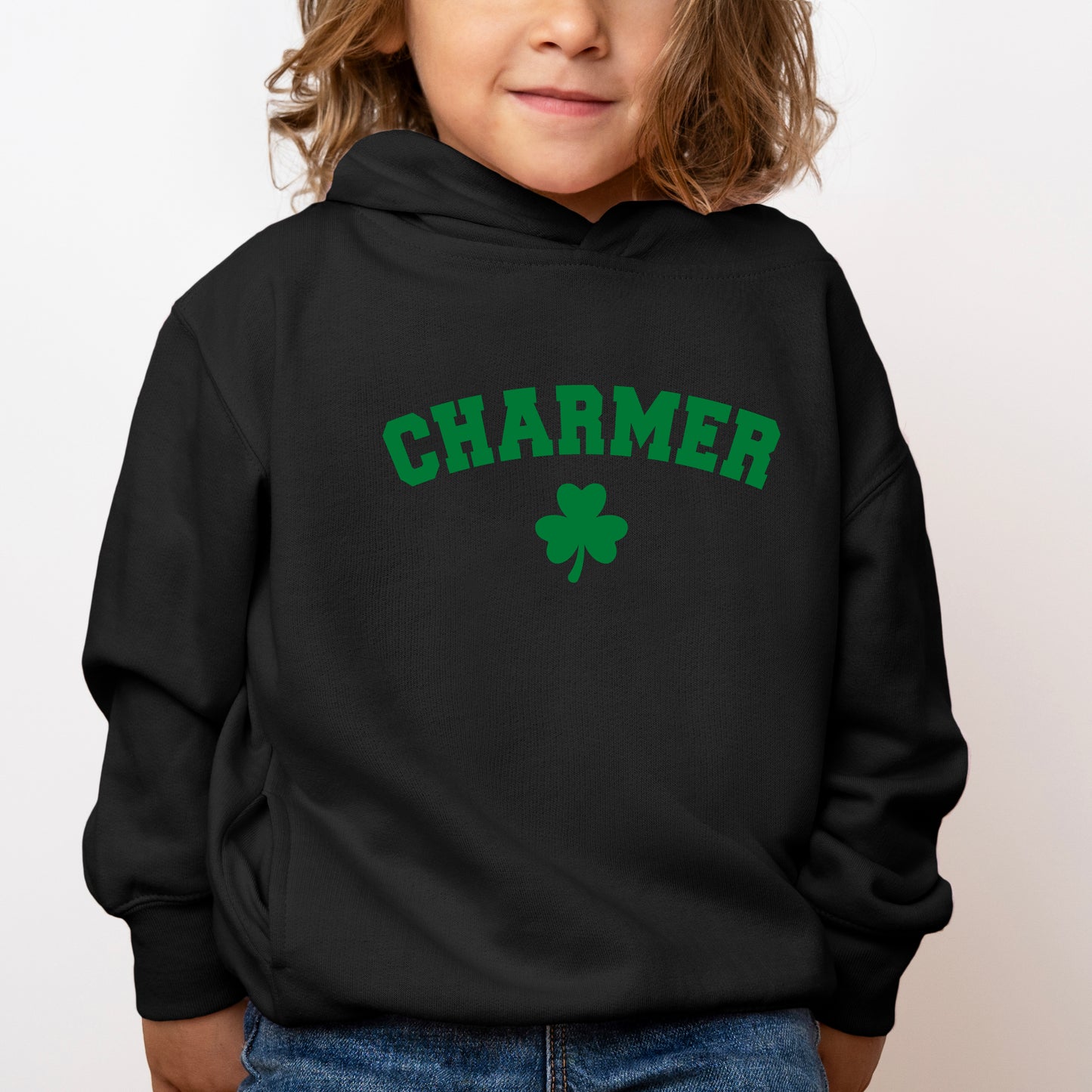 Charmer Clover | Toddler Graphic Hoodie