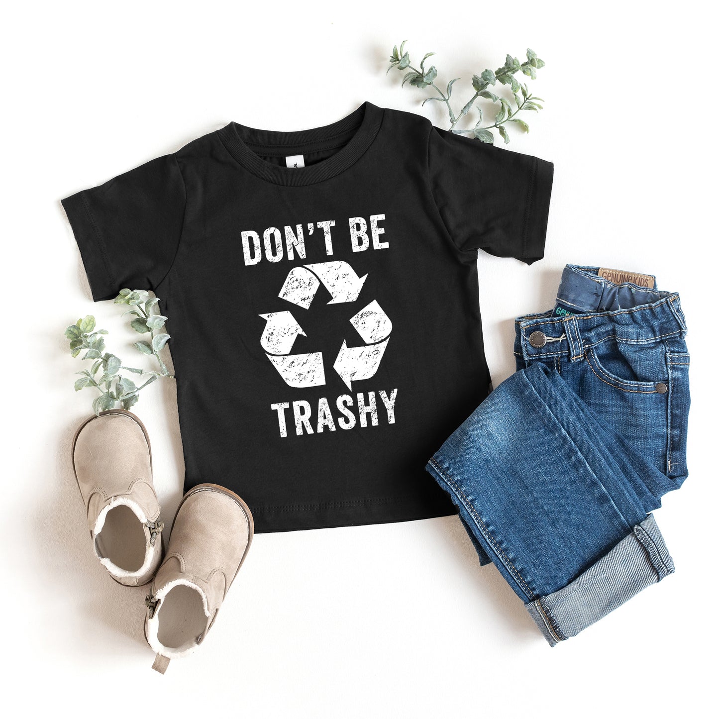 Don't Be Trashy | Toddler Graphic Short Sleeve Tee