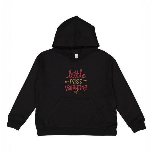 Little Miss Valentine | Youth Graphic Hoodie