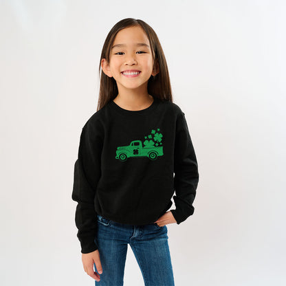 Shamrock Truck | Youth Ultra-Soft Graphic Sweatshirt