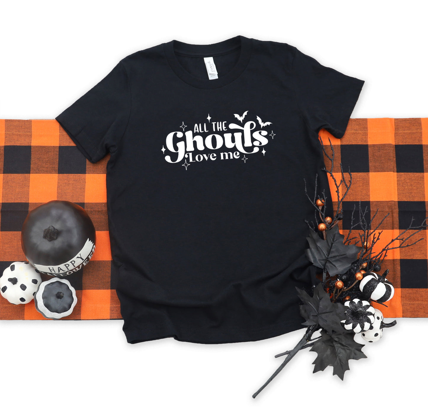 All The Ghouls Love Me Diamonds | Youth Graphic Short Sleeve Tee