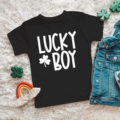 Lucky Boy | Toddler Graphic Short Sleeve Tee