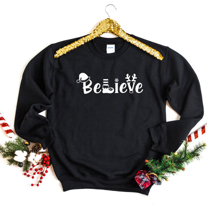 Believe Christmas | Youth Graphic Sweatshirt