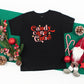 Candy Cane Cutie Stars | Toddler Graphic Short Sleeve Tee