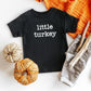 Little Turkey Typewriter | Toddler Short Sleeve Crew Neck