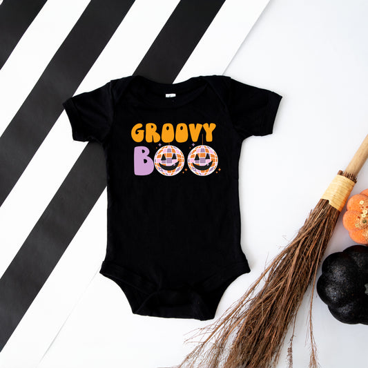 Groovy Boo | Baby Graphic Short Sleeve Onesie