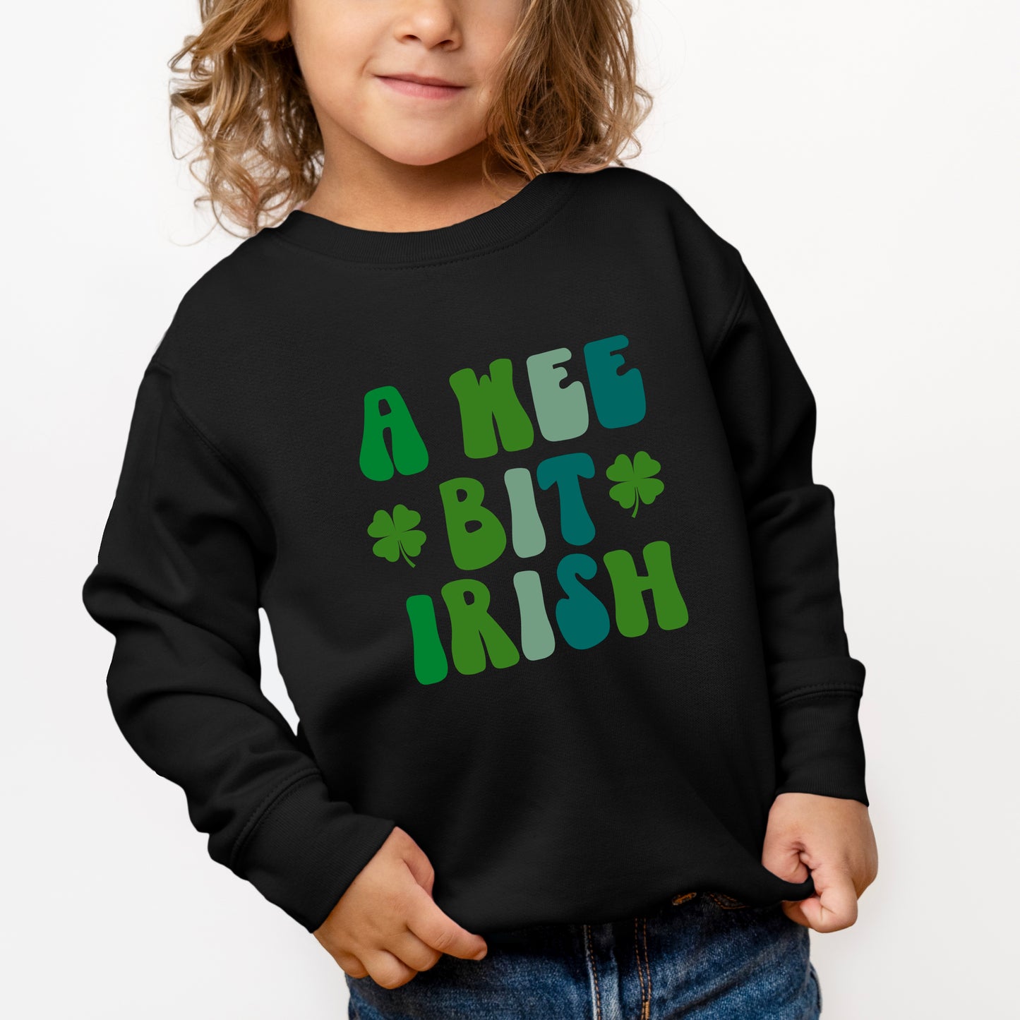 A Wee Bit Irish | Toddler Graphic Sweatshirt